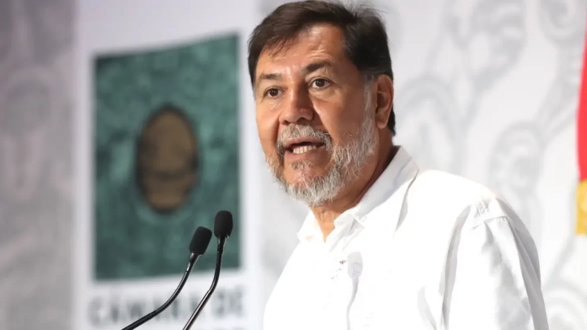 Noroña asegura que será el pueblo quien elija al coordinador de la transformación, no AMLO