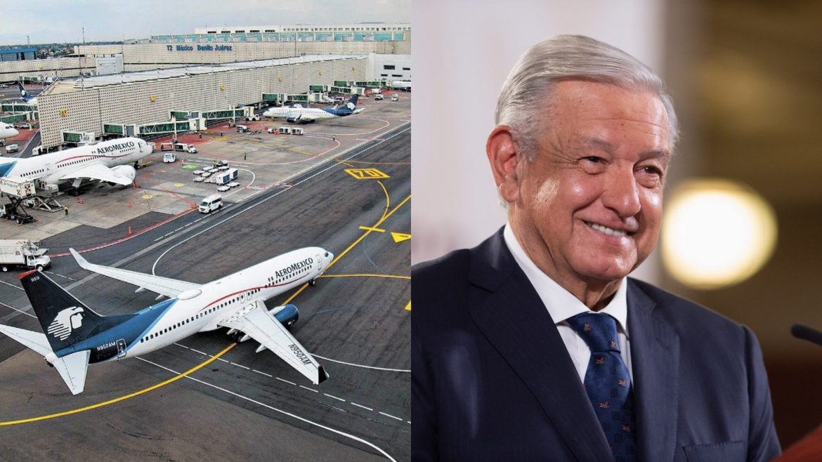 Secretaría de Marina asumirá control del Aeropuerto Internacional de la Ciudad de México, informa AMLO