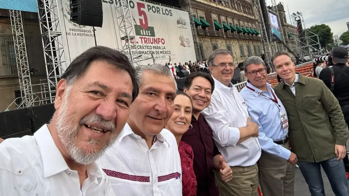 Tribunal Electoral da vía libre a recorridos de corcholatas de la 4T