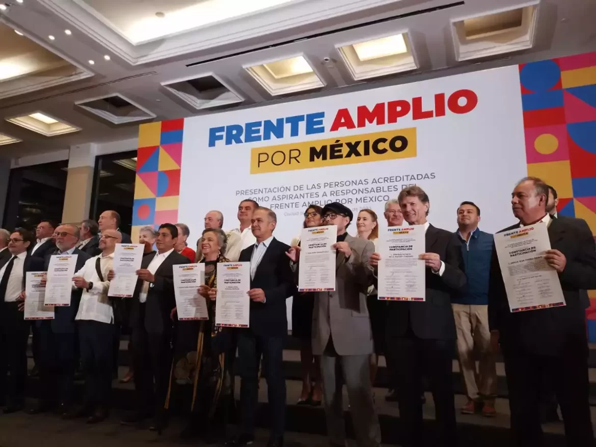 Frente Amplio se queda con 13 aspirantes presidenciales de los 33 que se registraron