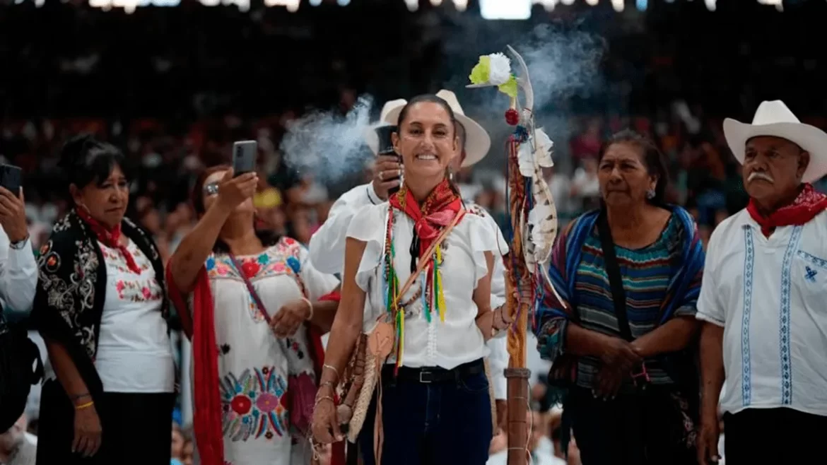 Claudia Sheinbaum lucha por la defensa de los derechos del pueblo de México en Los Mochis