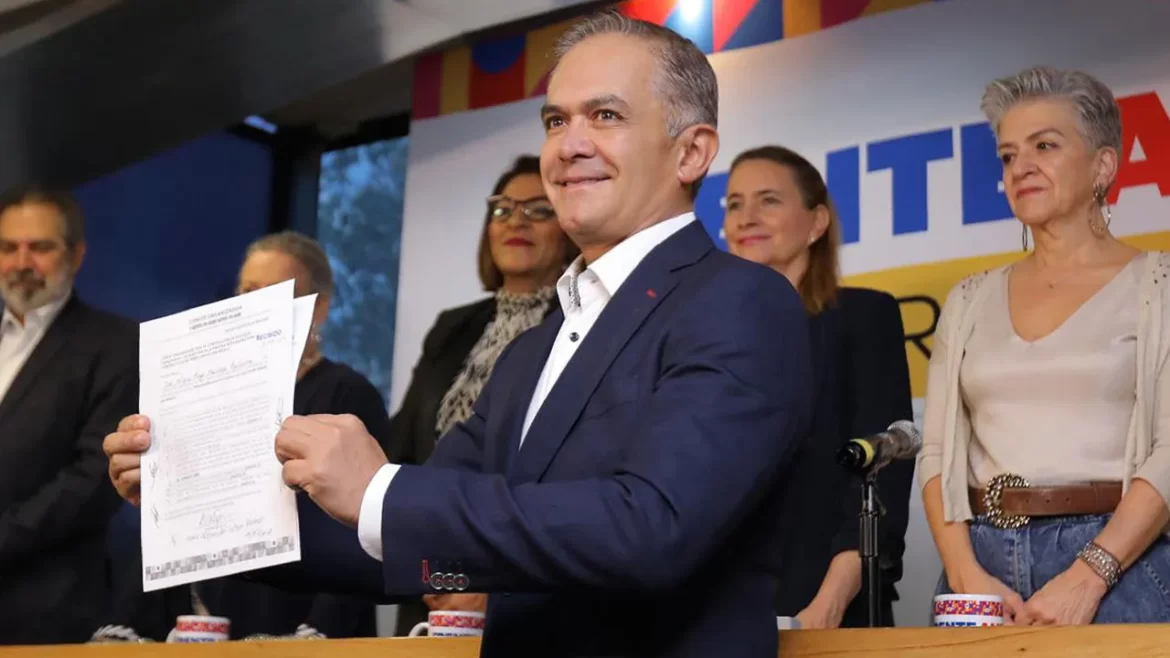 Uno más: Mancera se registra para buscar candidatura presidencial