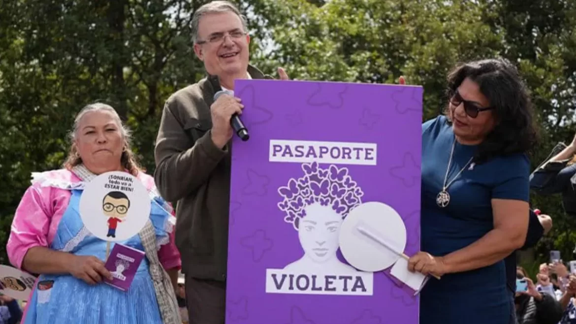 Pasaporte Violeta» llevará a la 4T al siguiente nivel: Marcelo Ebrard