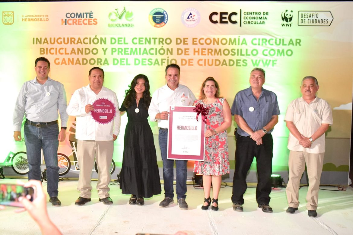 Inaugura Toño Astiazarán el Centro de Economía Circular «Biciclando»